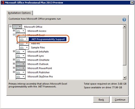 microsoft interop|Office primary interop assemblies .